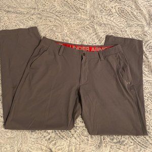 Men's Grey UA Golf Dress Pants